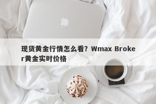 现货黄金行情怎么看？Wmax Broker黄金实时价格