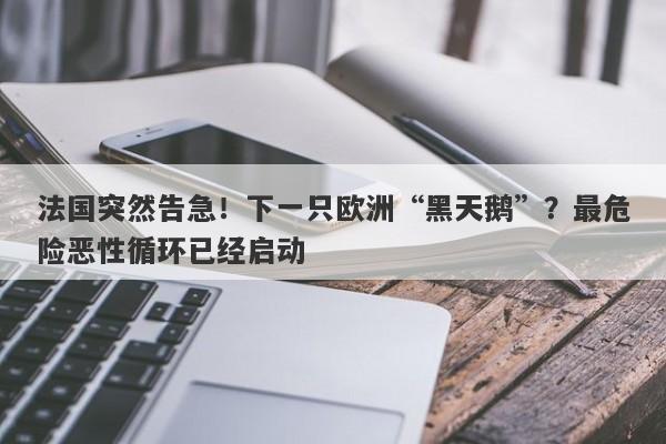 法国突然告急！下一只欧洲“黑天鹅”？最危险恶性循环已经启动
