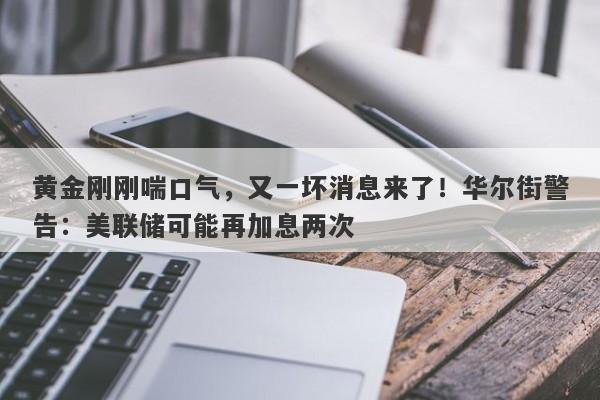 黄金刚刚喘口气，又一坏消息来了！华尔街警告：美联储可能再加息两次