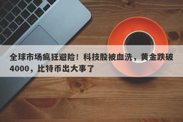 全球市场疯狂避险！科技股被血洗，黄金跌破4000，比特币出大事了
